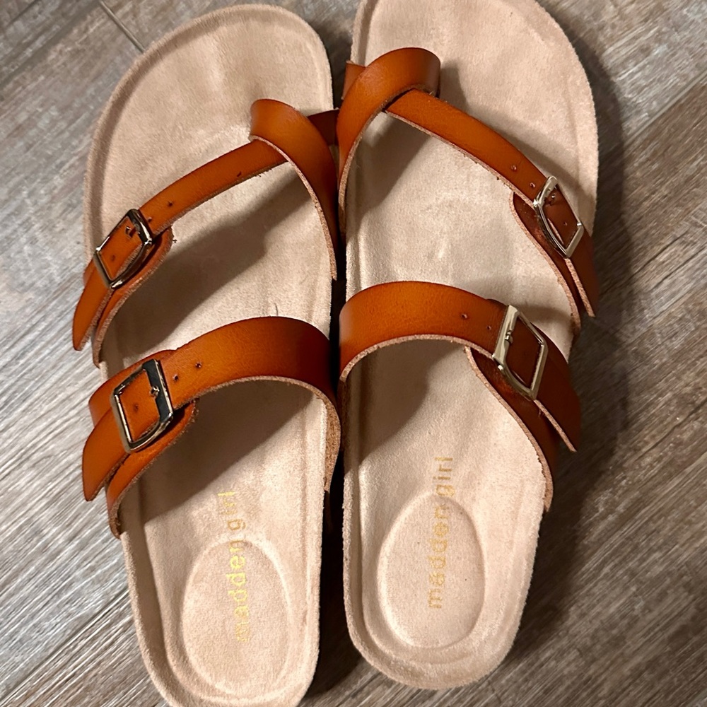 Madden Girl Brown Sandals - Picture 13 of 16